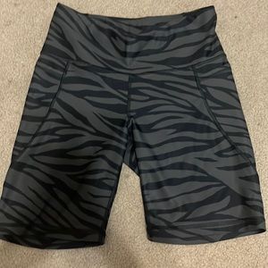 Old Navy Biker Shorts Zebra Print